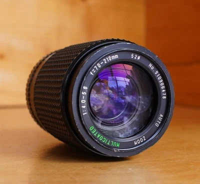 Sears 70-210mm F4-5.6 Zoom Lens Pentax K Mount Good User KE - Image 1 of 4