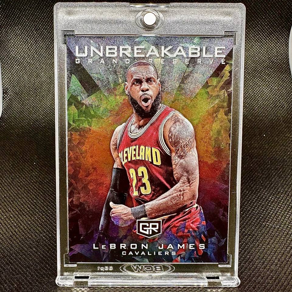 2016-17 Panini Grand Reserve LeBron James Unbreakable #UN-4 SP SSP Case Hit Cavs - Image 1 of 1