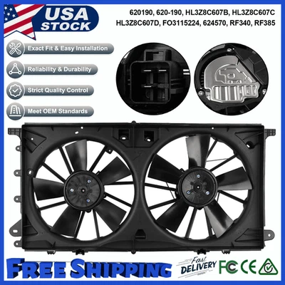 OEM Radiator Cooling Fan Assy For 2018-2021 FORD EXPEDITIO 2016-2022 FORD F-150 Foto 1 de 4