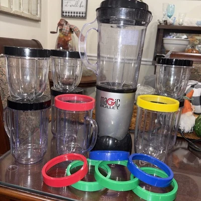 MAGIC BULLET NEW                  Blades, Pitcher, Cups & Lids - Image 1 of 4