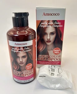 Champú Complejo Perfeccionador de Color Amococo Rojo Profundo 10 Fl Exp 2/2028 - Imagen 1 de 4