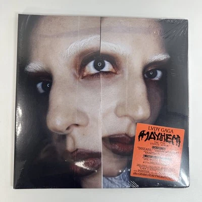 Lady Gaga MAYHEM Store Exclusive SIGNED 2LP 180g Black Vinyl Sold Out 🚨 - Image 1 of 4