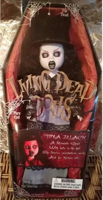Living Dead Dolls Series 10 Set Demonique and Tina Black 2pc Set - Image 1 of 4