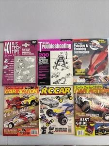 R/C Car Tech Manuals And Magazines 1990’s Lot Of 6 - Imagen 1 de 7