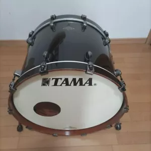 Tama Starclassic Bubinga 22"x16" Bass Drum - Made in Japan, Black Sparkle Fade - Picture 1 of 10