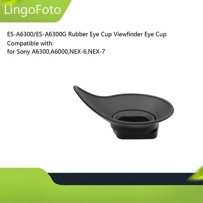 ES-A6300 Rubber Eye Cup Viewfinder Eye Cup for Sony FDA-EP10 A6300 A6000 NEX-6 - Image 1 of 4