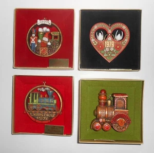 Lot of 4 Vintage Hallmark Nostalgia Ornaments - Picture 1 of 7