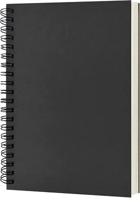  1 PACK Blank Spiral Notebook Soft Cover Sketch book 100 Pages/50 Sheets 7.5x5.1 - Image 1 of 4