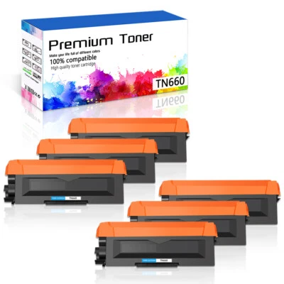 TN660 TN630 Toner Cartridge for Brother MFC-2707DW L2740DW L2720DW HL-L2380dw - Image 1 of 4