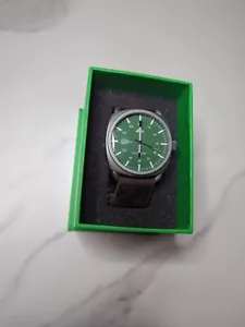 LRG LIFTED RESEARCH GROUP Brown Leather Band Classic Watch NOS in Wrong Box - Picture 1 of 10