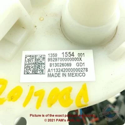 Used Fuel Pump fits: 2014 Chevrolet Equinox Pump Assembly tank mounted 2.4L main Foto 1 de 4