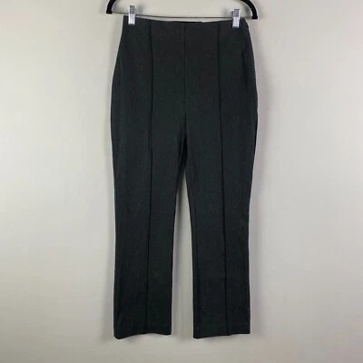 Loft High Rise Kick Crop Pants Size 2 Curvy Fit Stretch Gray - Image 1 of 4