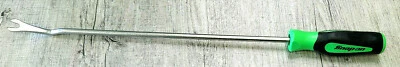 🦅 Snap-On ™20" Trim Pad Clips Removal Fork Tool GREEN BLACK Soft Handle ASG187B - Image 1 of 2