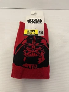 Star Wars - Darth Vader - Kids Socks - Brand New with Tags - Size 6-9 AU - Picture 1 of 6