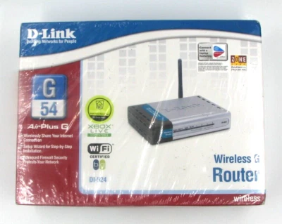 D-Link DI-524 Wireless 54 Mbps High Speed Router 802.11g AirPlus G - Image 1 of 4