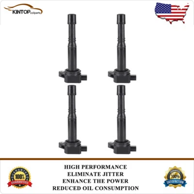 4 bobinas de encendido para Honda Crosstour 2012 2013 2014 2015 2,4 L MR994643 GN10440 Foto 1 de 4