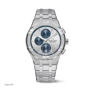 Maurice Lacroix Aikon AI1018-SS002-131-1 Quartz Mens Watch New Boxed Warranty - Imagen 1 de 3