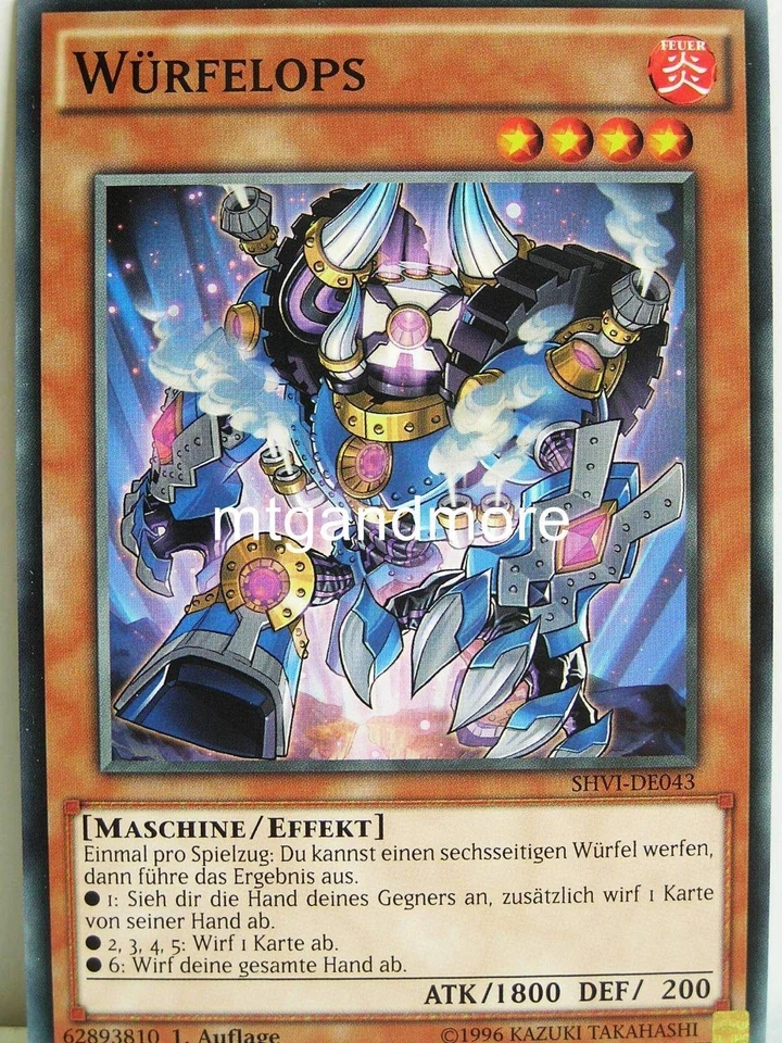 Yu-Gi-Oh - 1x Würfelops - SHVI - Shining Victories - Bild 1 von 1