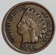 Indian Head Penny"1" Coin Lot  1899*VERY NICE *FULL LIBERTY *FREE SHIPPING* #345