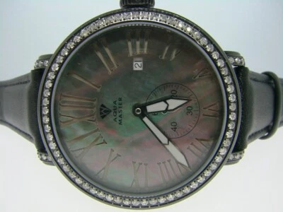 Часы Aqua Master черный циферблат 48 мм бриллиант 5,64 карата - Изображение 1 из 4