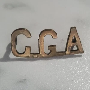 Ceylon Garrison Artillery CGA Shoulder Title - Picture 1 of 3