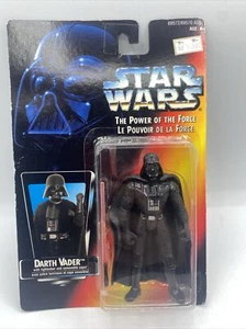 Star Wars El Poder de la Fuerza Raro Blister Cuadrado Darth Vader Kenner 1995 - Imagen 1 de 18