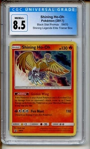 Pokémon Shining Ho-Oh SM Black Star Promo SM70 Promo CGC 8.5 Near Mint PSA BGS  - Picture 1 of 2