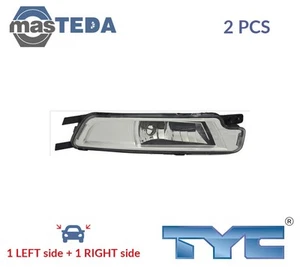 19-14002-01-9 FOG LIGHT LAMP PAIR TYC 2PCS NEW OE REPLACEMENT - Picture 1 of 5