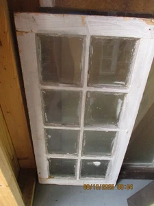 VINTAGE ANTIQUE WINDOW 16 X 32 8 PANES GLASS WE SHIP!!!!!!! - Picture 1 of 6
