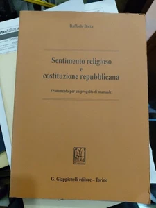 raffaele Schlag religiöses Gefühl und republikanische Verfassung Fragment für einen - Bild 1 von 7