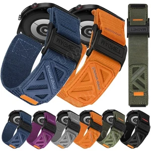 Rugged Nylon Canvas Band Strap For Samsung Galaxy Watch 7 6 5 4 3 Classic Active - Picture 1 of 23