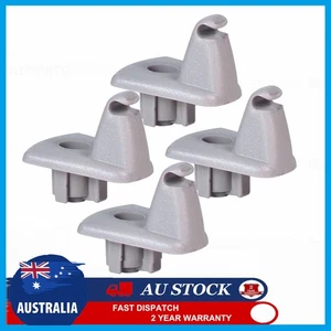 4x For Chrysler 300 Sunvisor Sun Visor Support Clip Kit 2005-2007 1EJ51BD1AA New - Picture 1 of 5