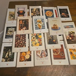 Lot 25 VTG Time Life Foods of the World Recipe Books Spiral Bound - Picture 1 of 11