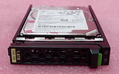 Fujitsu 1.8TB 10K SAS 12G 512e SED 2.5" HotPlug HDD Hard Drive S26361-F5930-L118 - Image 1 of 4