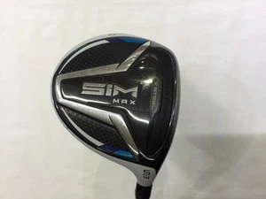 Used TaylorMade Sim Max Fairway Wood 5W 18 Sr Flex 42.0 Inch Tensei Blue Tm50 R - Picture 1 of 8