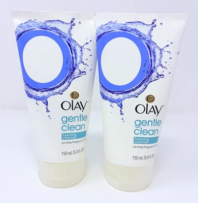 Lote 2 Limpiador Facial Limpiador Espumoso Suave Olay 5oz Foto 1 de 4