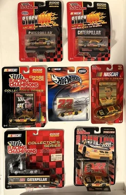 NASCAR Hotwheels гонки чемпионов CAT Ward Burton #22 масштаб 1:64 лот из 7 - Изображение 1 из 2