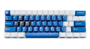 Custom 61 Key Royal Kludge RK61 Mechanical Keyboard Silent Creamy Yellow Switch - Picture 1 of 12
