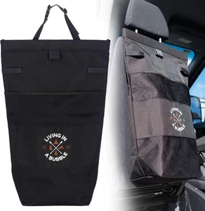 Bolsa de lavandería Living in a Bubble en seco húmedo - Bolsa de utilidad portátil, negra  - Imagen 1 de 9