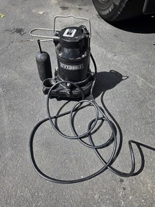 Everbilt HDS75 Professional Sump Pump 3/4 HP 80 GPM Cast Iron- USED - Picture 1 of 5