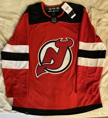 Adidas Primegreen HOME New Jersey Devils Jersey NWT Size 50 MINT Blank FREE SH - Image 1 of 4