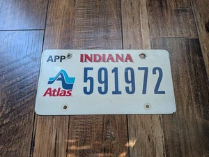 Placa de licencia de camionero flota corporativa Atlas Van Lines Indiana 591972 años 2000 rara - Imagen 1 de 2
