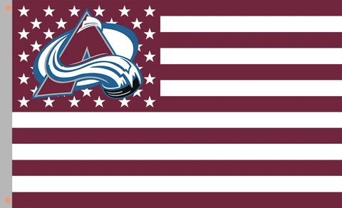 Colorado Avalanche Hockey Star & Strips Flag 90x150cm 3x5ft Fan best banner Cover