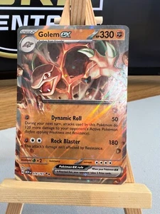 Pokemon TCG - S&V 151 - 076/165 Golem ex - Holo Double Rare - NM/M - Foto 1 di 2