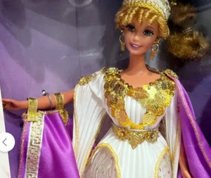 Vintage Grecian Goddess Barbie. 12" Tall. Elaborate dress. MIMB. - Picture 1 of 4