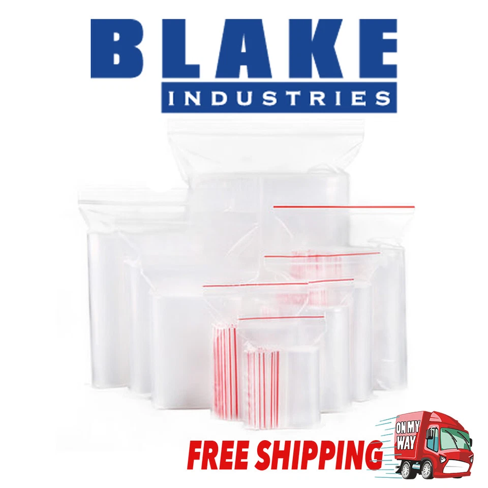 Resealable Zip Lock plastic bags BULK with 24 sizes and multiple quantity + FREE - image 1 of 1