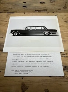Vintage mercedes-benz the grand mercedes Limousine Press Release Photo 10x8 X282 - Picture 1 of 7