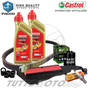 Tagliando PIAGGIO Liberty 125 IGET ABS 3V ie 2017-2020 Kit Olio Castrol Scooter - Foto 1 di 5