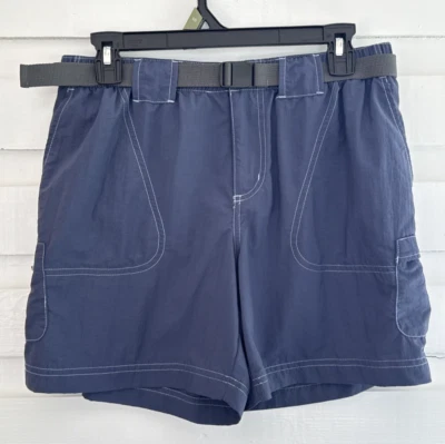 Columbia Size M Purple Quick Dry Shorts 6" Inseam Outdoor Hiking Cargo — 第 1/4 张图片