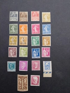 France  1930 à 1935  lot de 22 timbre  neuf */**  C: 234 € - Picture 1 of 2